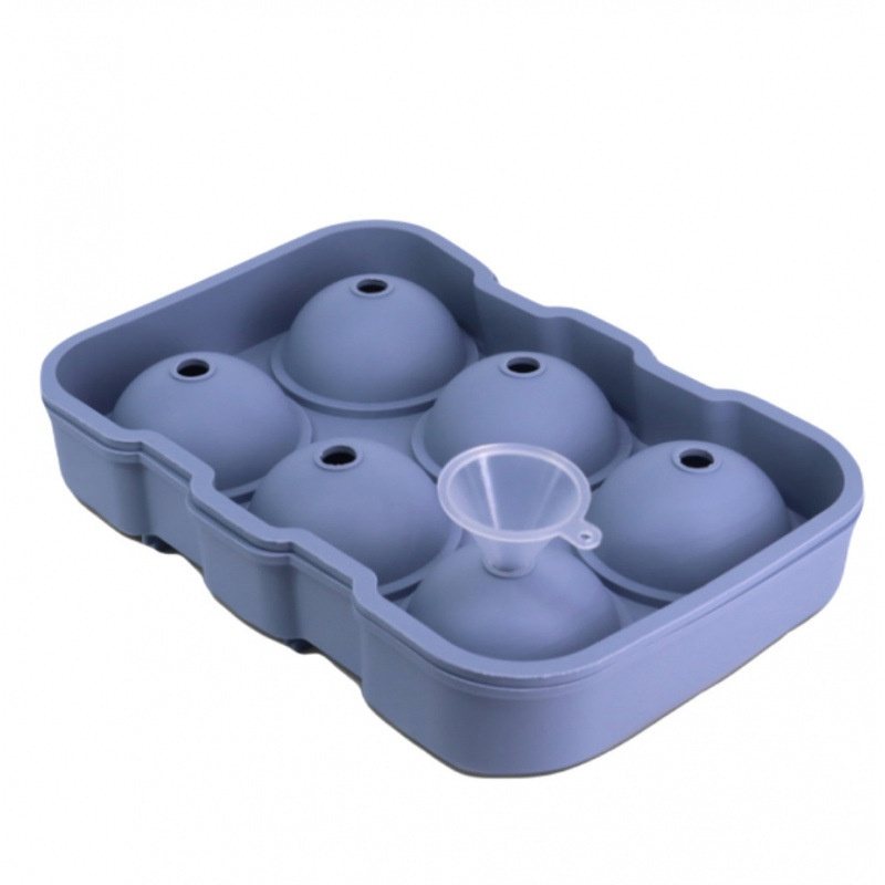 Household 4-Grid Ice Cube Tray with Lid