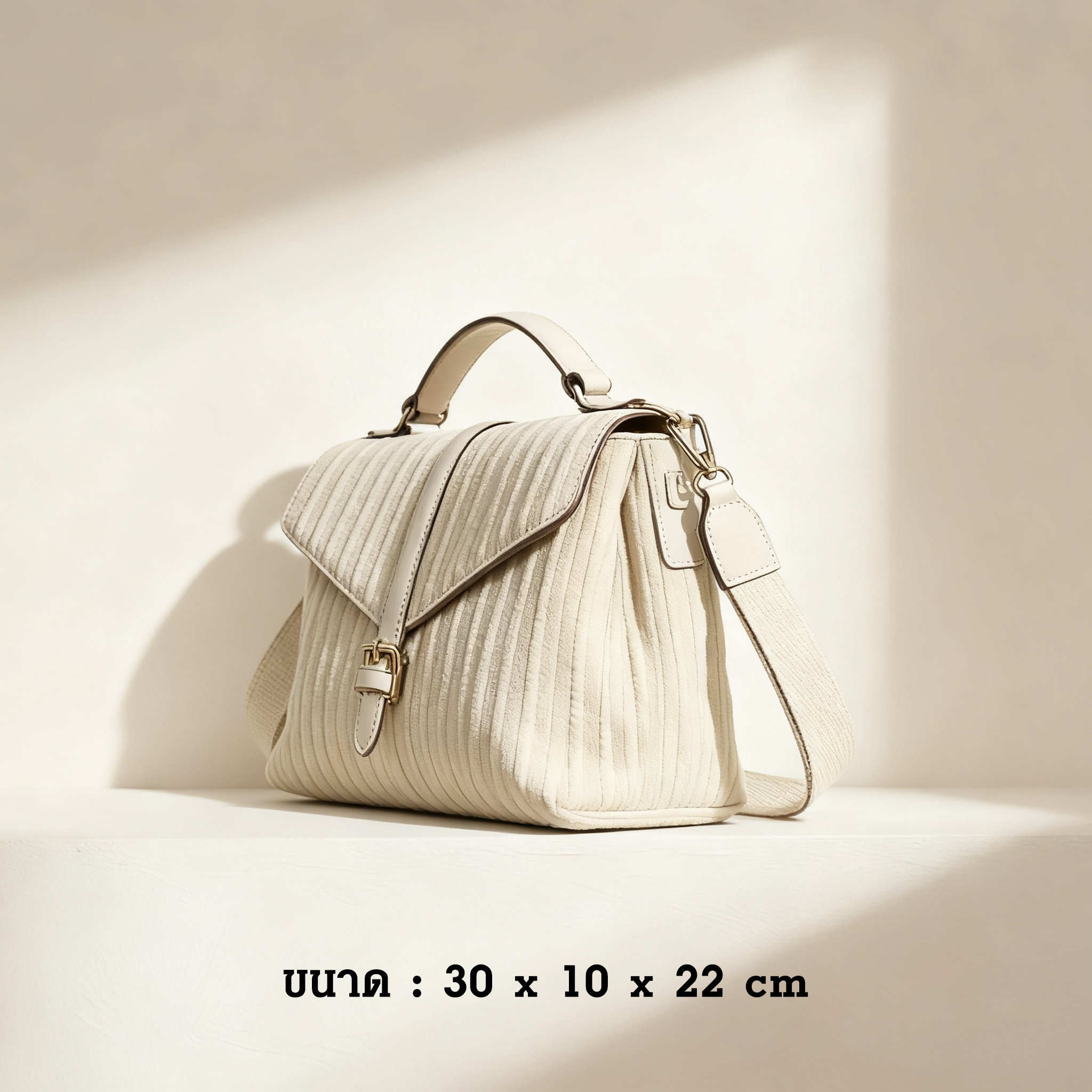 กระเป๋าสะพายข้างคลาสสิกสำหรับผู้หญิง