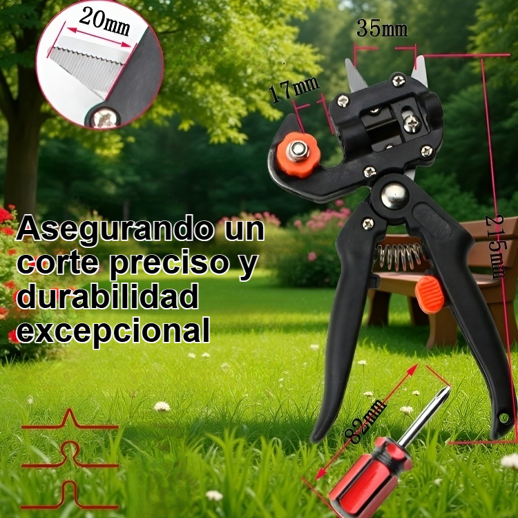 Cuchillo para injertar árboles frutales