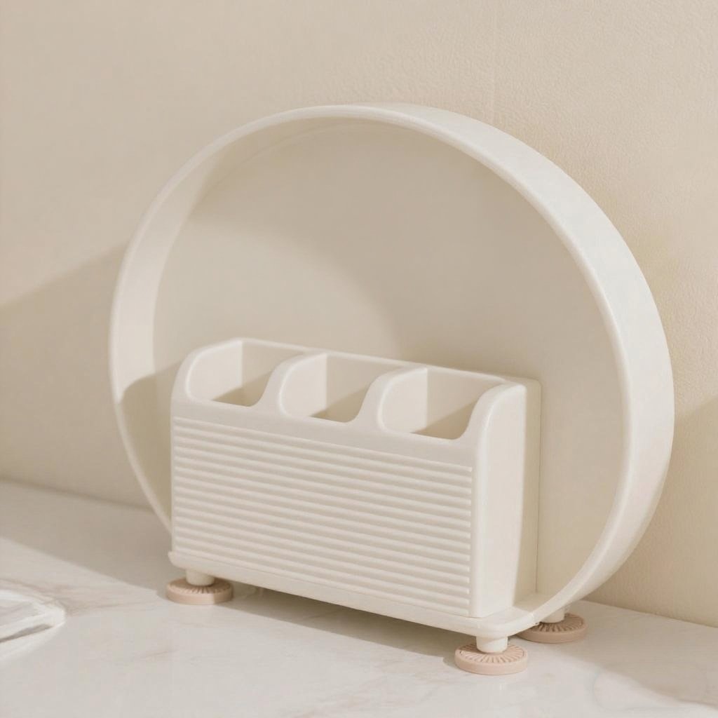 올인원 빗, 컬링봉, 수납 거치대