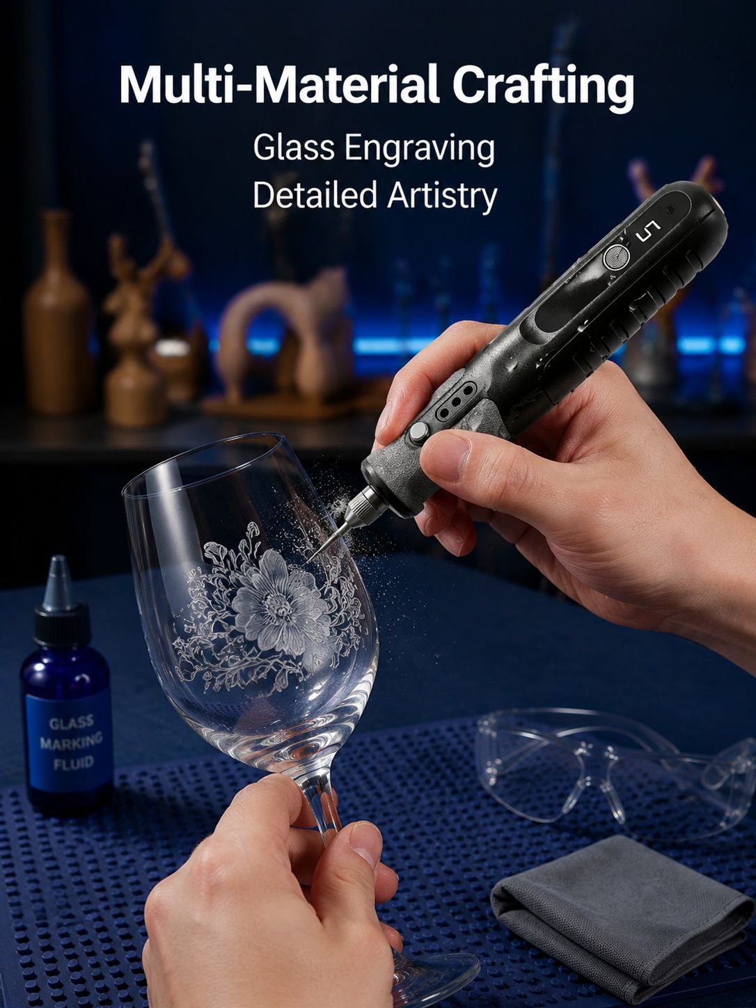 Mini Handheld Grinding Polishing Engraving Machine