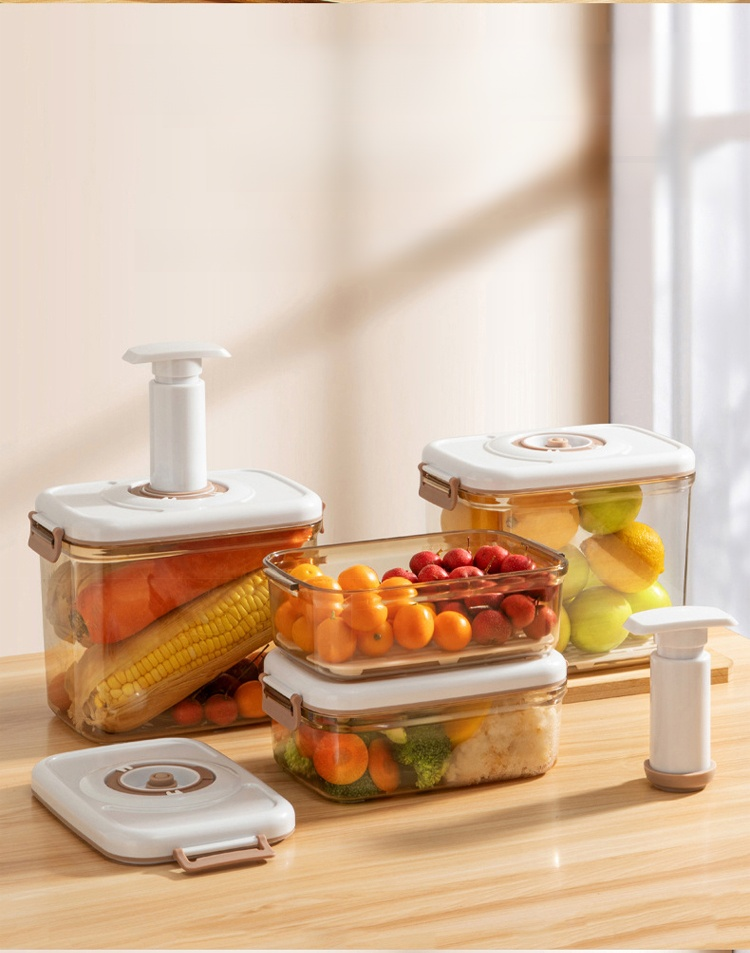 가정용 진공 밀폐보관함 활용 예시