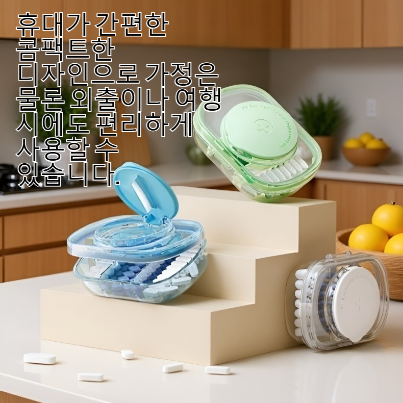 다기능 약품 절단기 제품 전체 모습