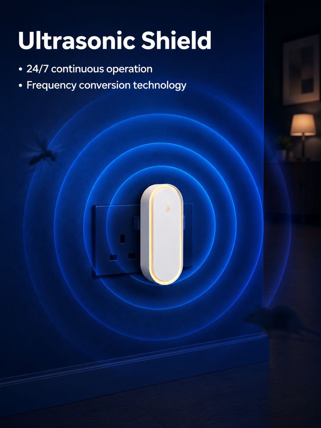 Home Ultrasonic Mouse and Mosquito Repellent