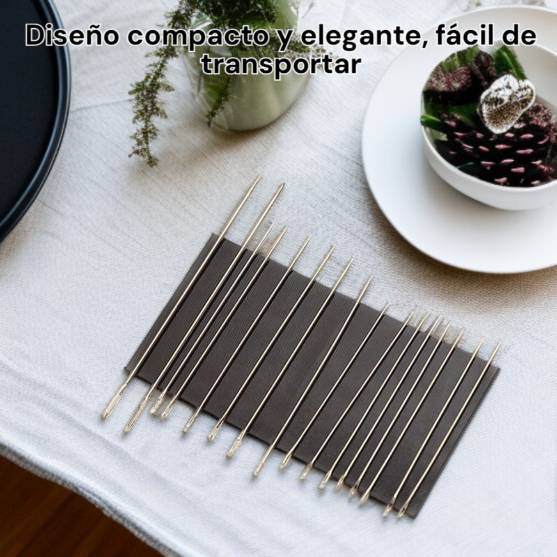 Caja de Costura Portátil de Alta Gama, Herramienta Multifuncional para Estudiantes