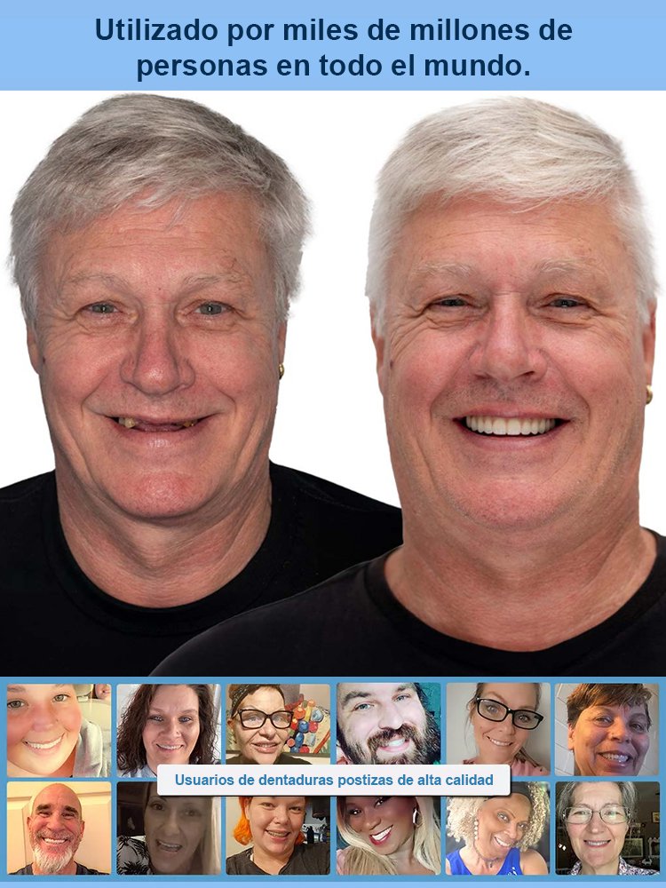 [Recomendación del dentista] Las dentaduras postizas cómodas sostienen la estructura facial