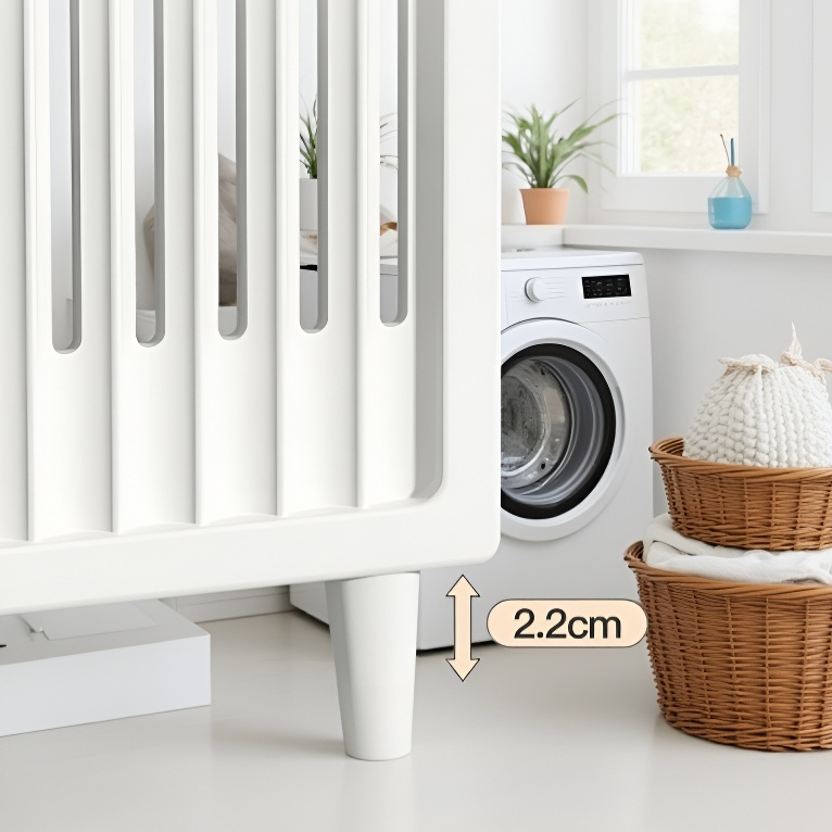 سلة غسيل قابلة للطي وكبيرة السعة مثبتة على الحائط