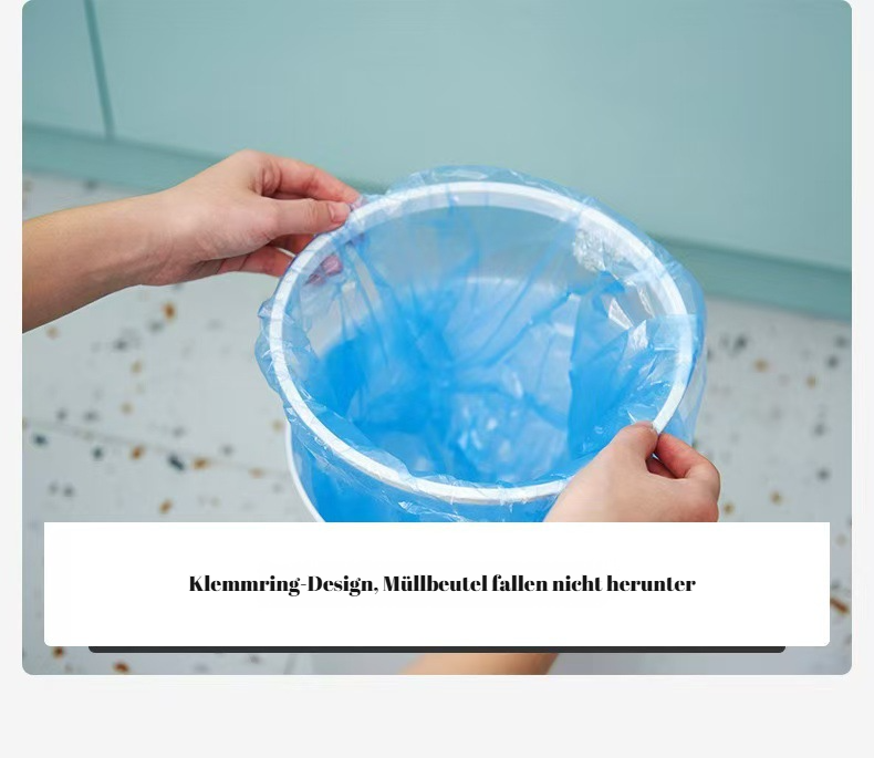 Elegante hohe Mülltonne für Zuhause