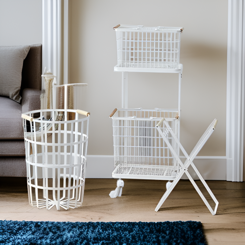 다기능 주방용 금속 쓰레기봉투 홀더 접이식 휴대용 쓰레기통 바베큐 스탠드