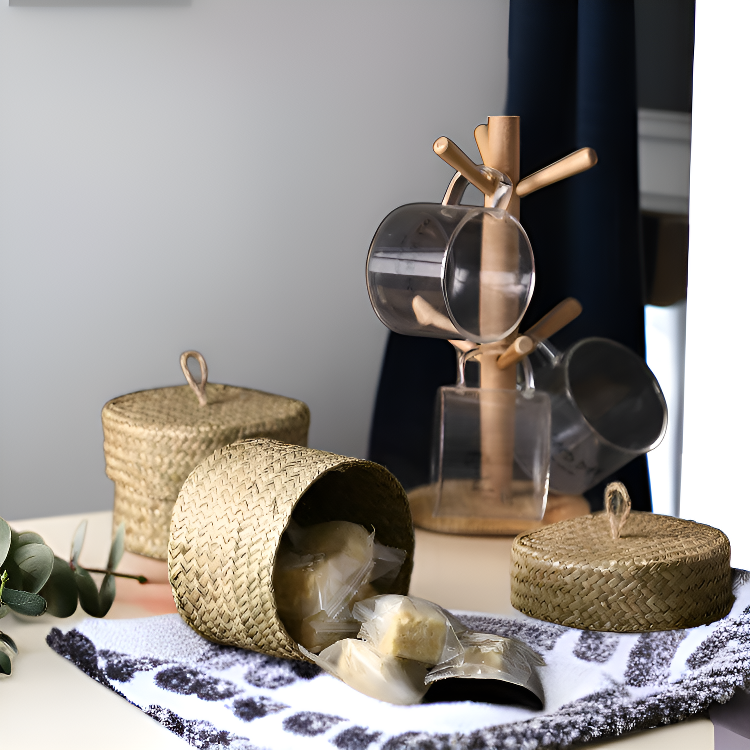 해조류 수공예 웨딩 소형 선물 상자 캔디 상자 기념품 데스크탑 수납 상자