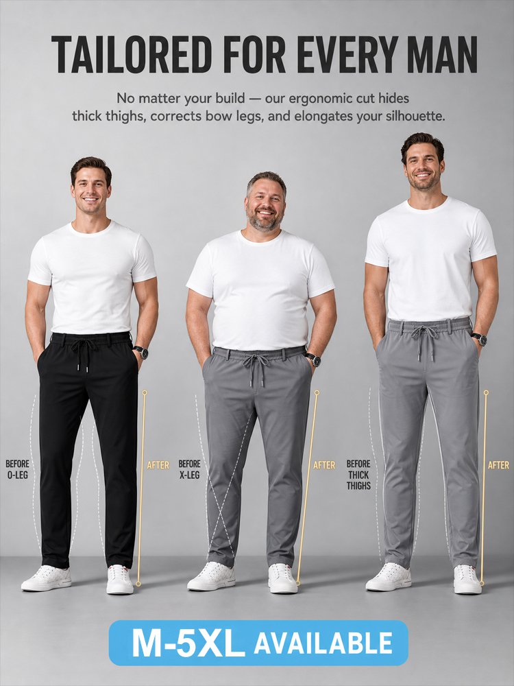Ice silk quick-drying casual pants