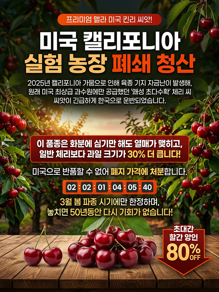 미국 캘리포니아 차�리 품종 특별 할인.png