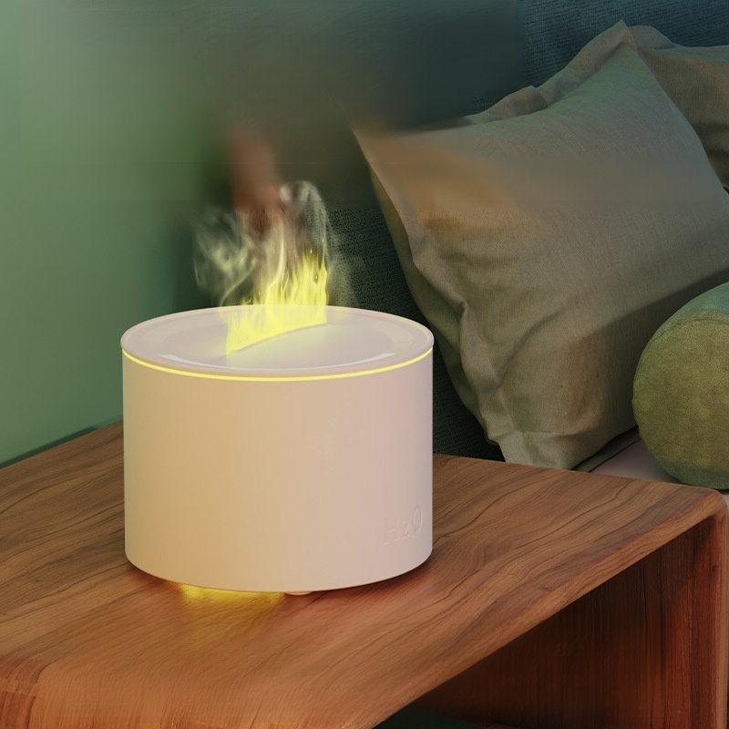 가정용 미니 자동분향기 컬러 꽃병 아날로그 화염향기 침실 미니 가습기 분향기