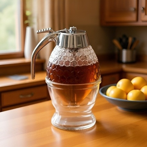 ハニーシロップジュースディスペンサー
