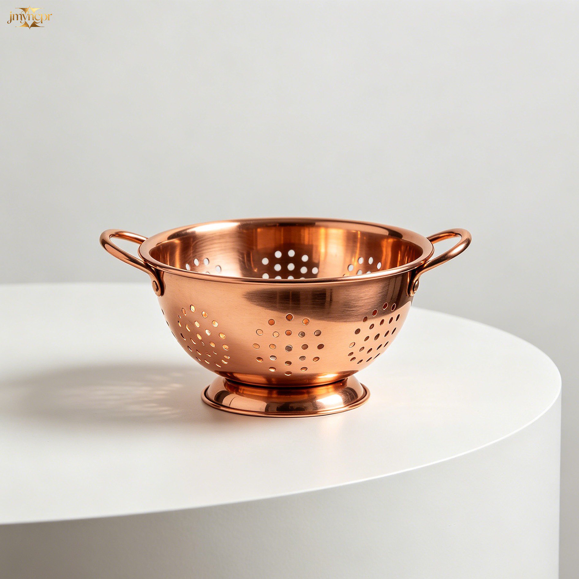 Copper drain baskets (6 pieces)