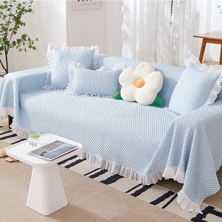 冰絲沙發罩加厚防滑全包組合沙發巾