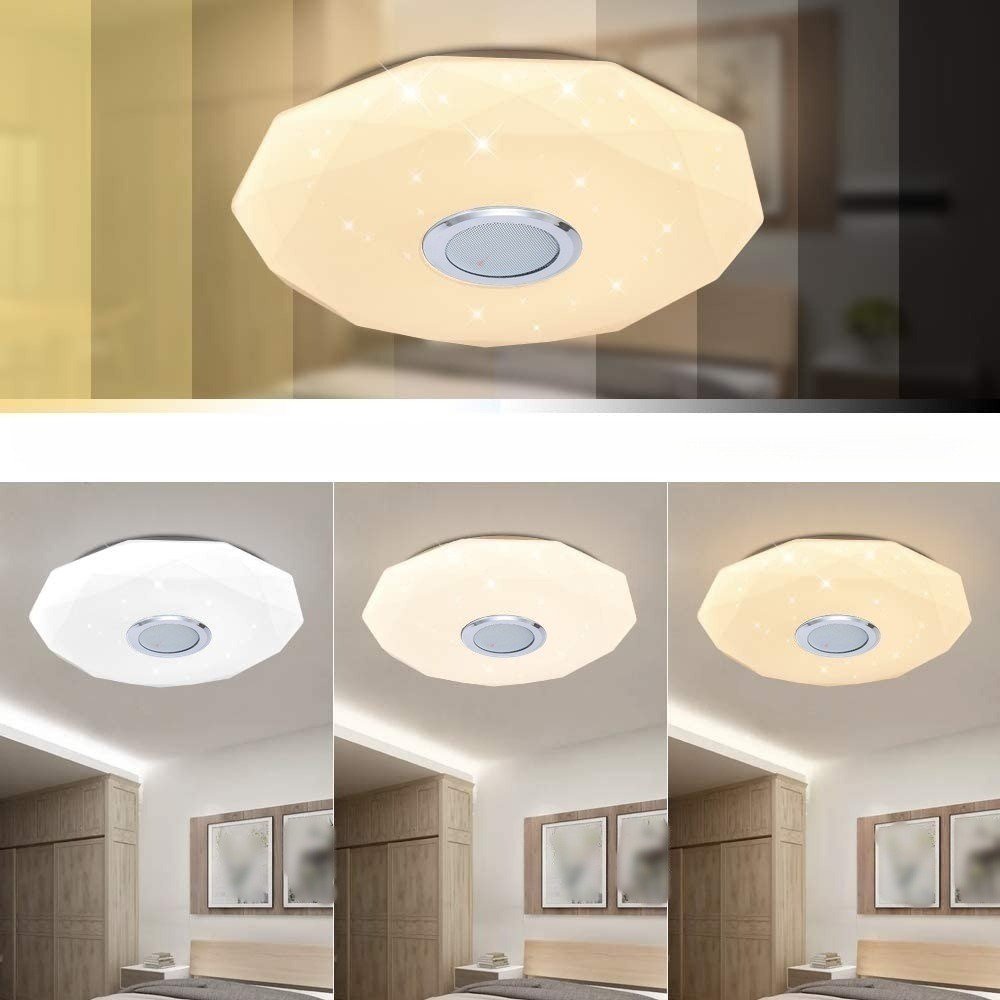 リモコン操作可能なスマート全彩ダイヤモンド吸顶灯