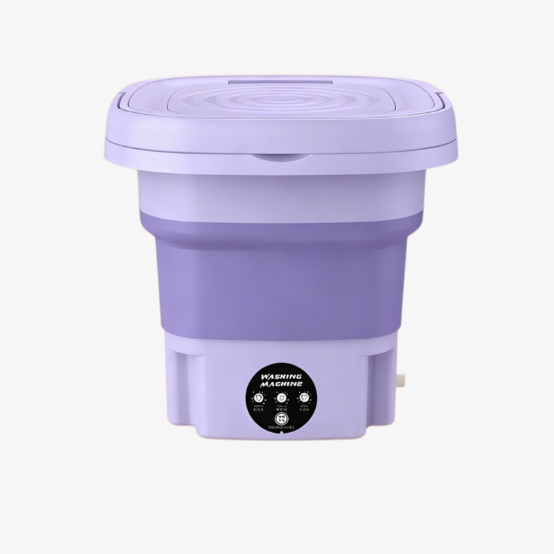 Praktischer Wäschebehälter mit Griffen