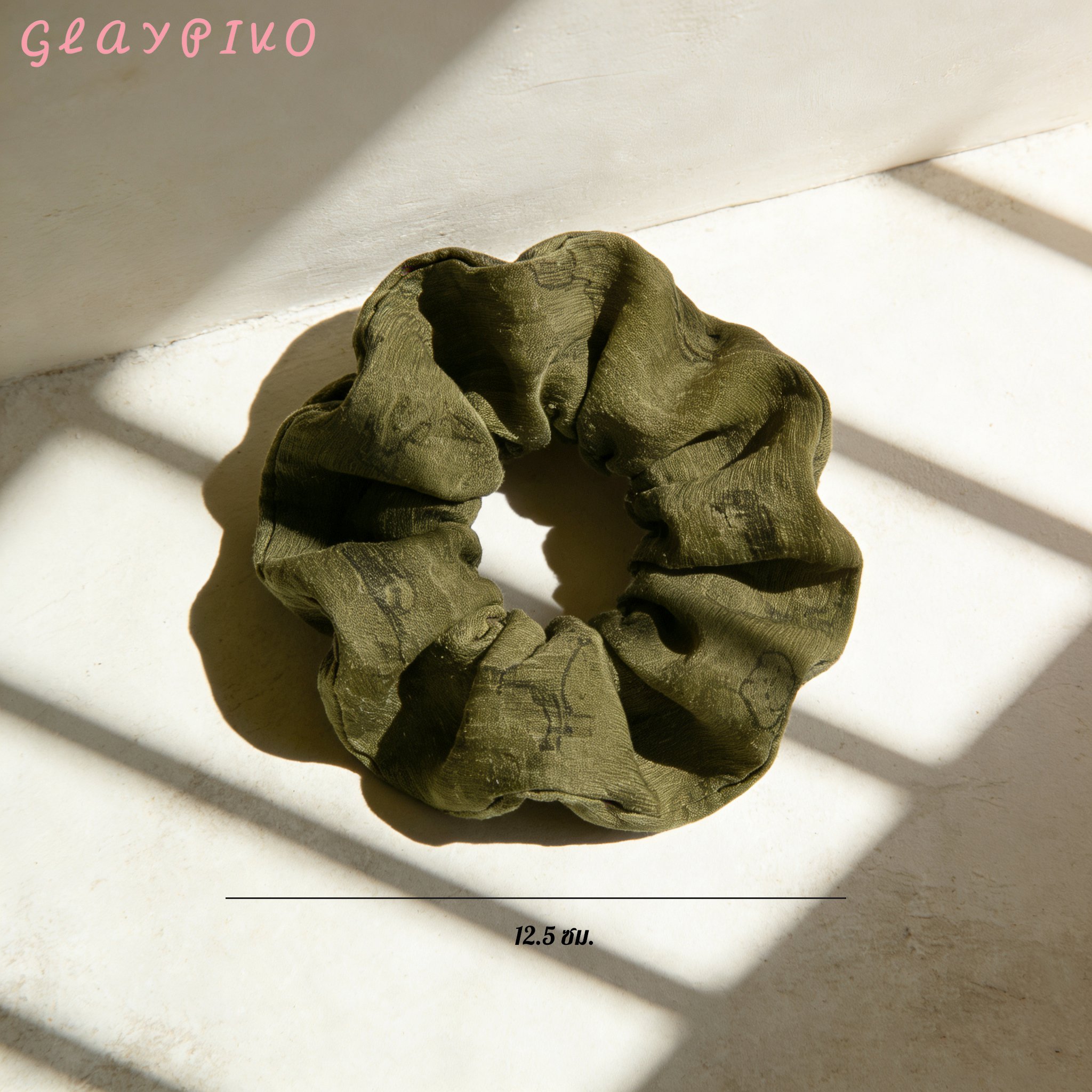 ยางรัดผมแบบยืดหยุ่นสูง สีพื้น สำหรับผู้หญิง