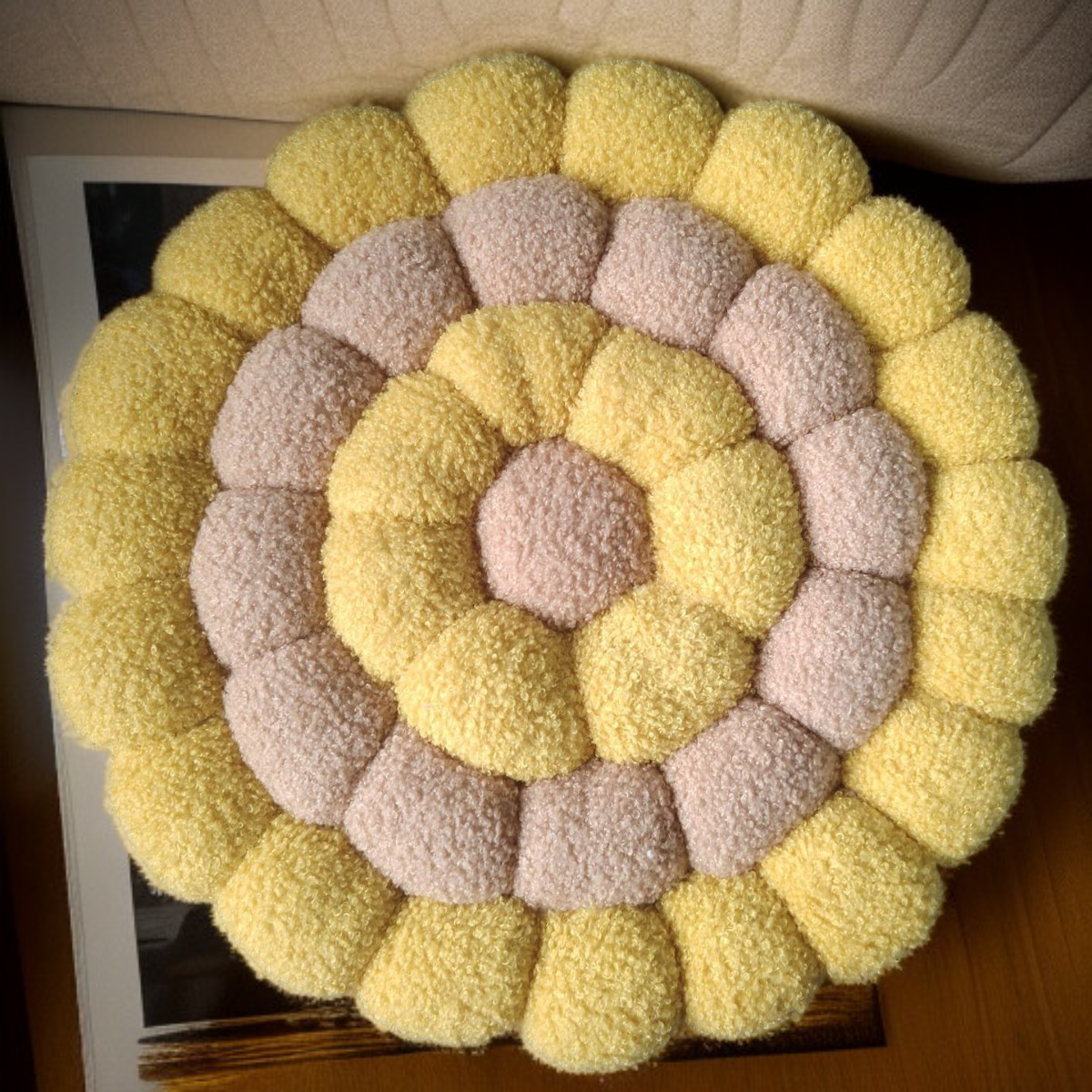 編織結靠墊客廳沙發地板冥想墊