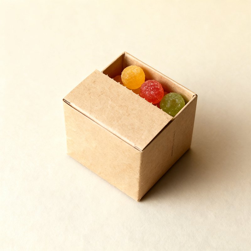 アソートキャンディセット6箱の紙箱入り全体写真