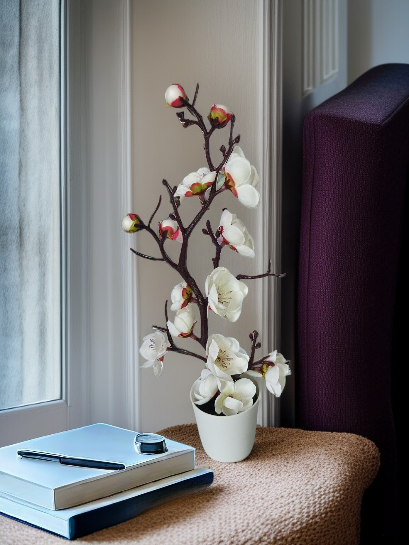 臘梅仿真花永不凋謝