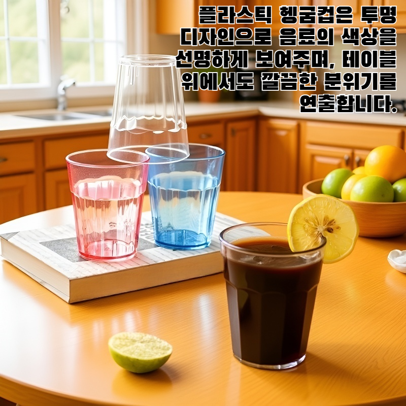 플라스틱 헹굼컵, 투명 음료컵, 튼튼하고 내구성이 뛰어나며 식품 등급입니다.