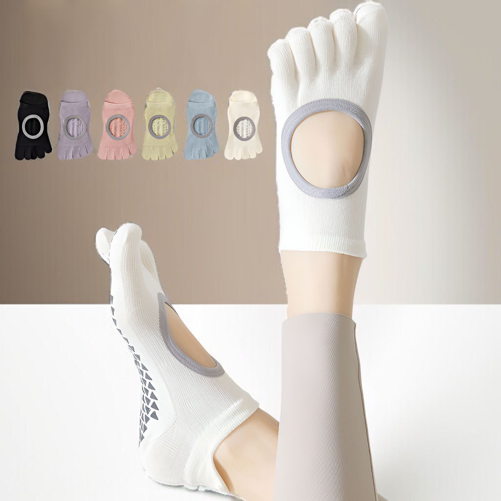 요가 전문 미끄럼 방지 접착제 스타킹