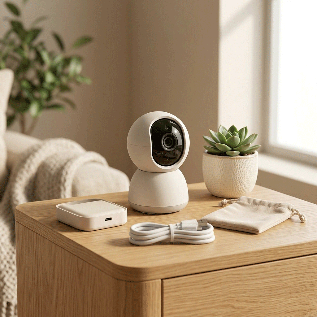 360-Degree Panoramic Surveillance Camera