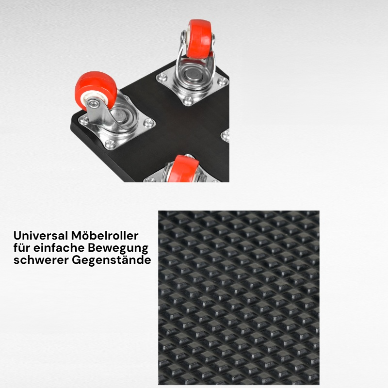 Universal Möbelroller für einfache Bewegung schwerer Gegenstände