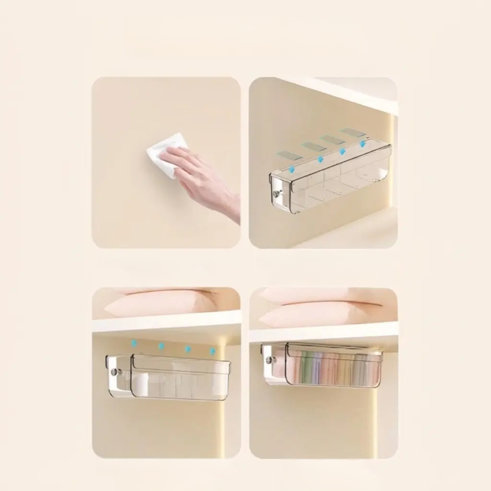Wall-mounted Clothes and Socks Organizer