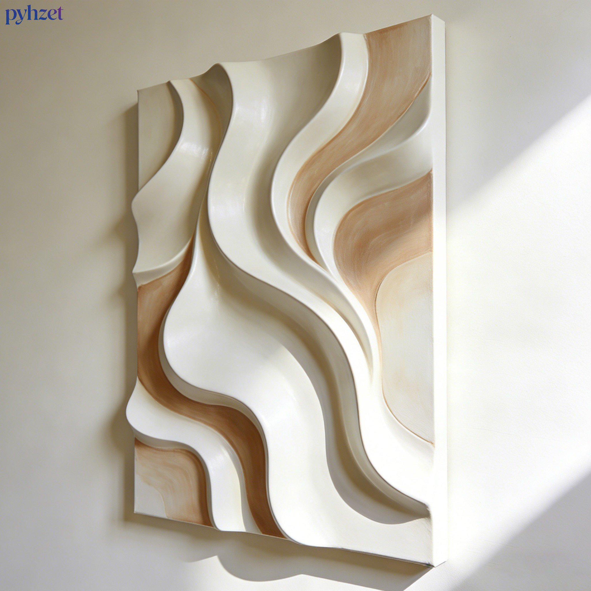 ミニマルなリビングルームの装飾絵画