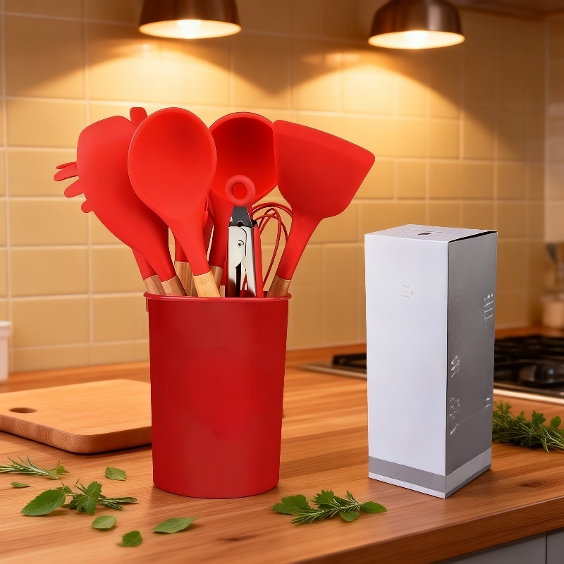 เครื่องครัวซิลิโคนสีสวยทันสมัย