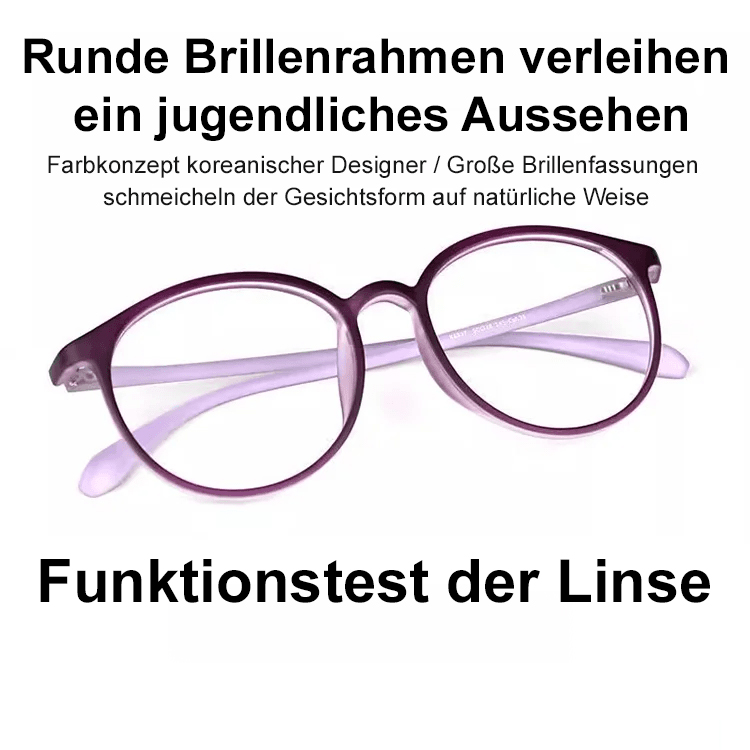 Ultraleichte, integrierte Lesebrille mit Blaulichtschutz
