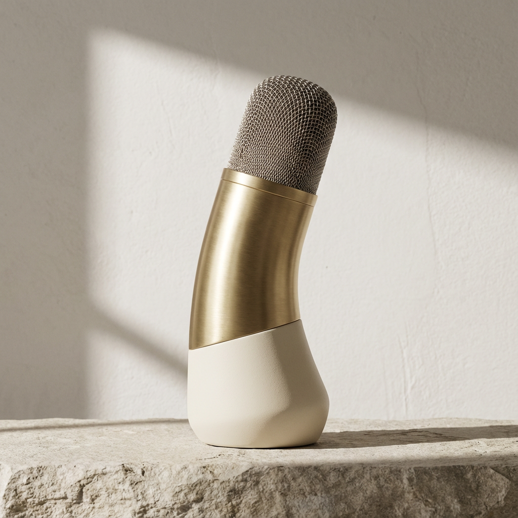 ไมโครโฟนไร้สายคุณภาพสูงดีไซน์ทันสมัย