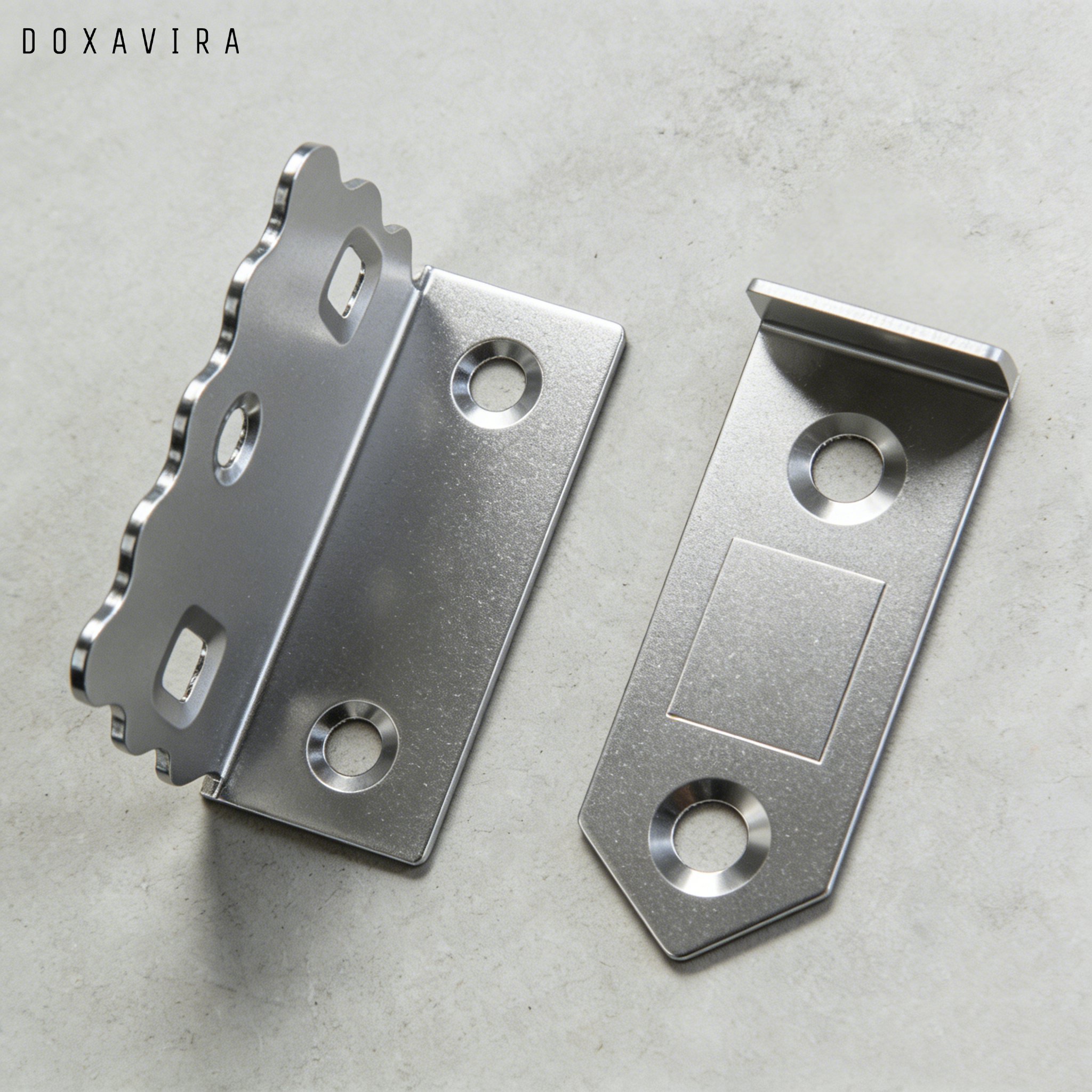 Magnetická skrytá dveřní zarážka detail