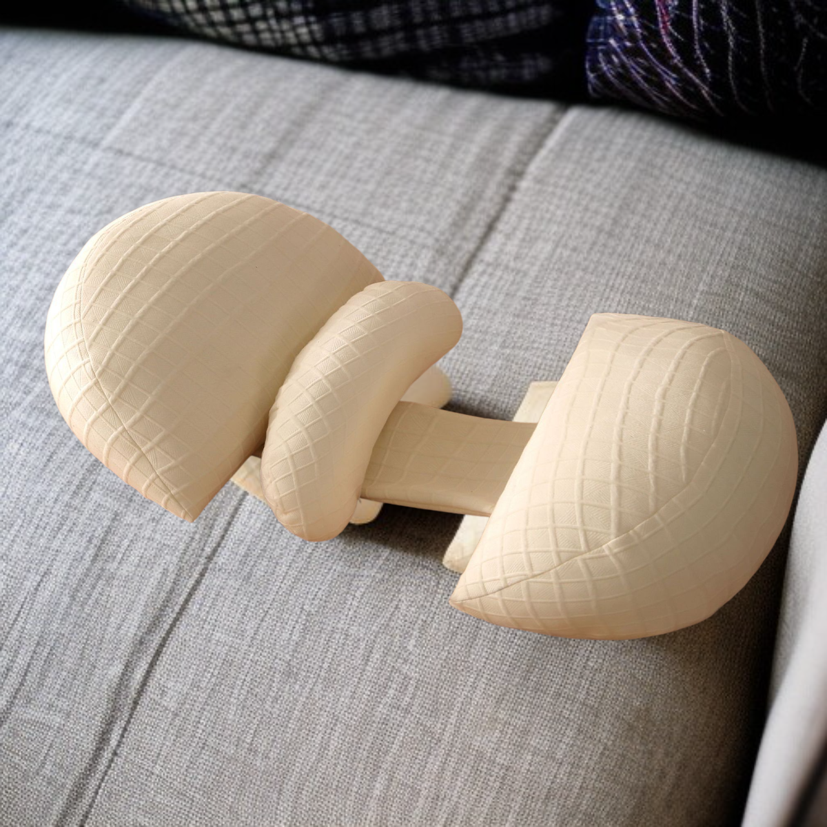 Oreiller latéral ergonomique en forme de U pour femmes enceintes