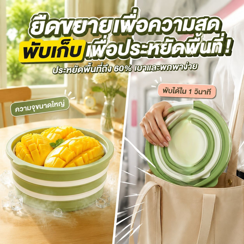 กล่องเก็บอาหารทรงสี่เหลี่ยม กล่องเก็บของในครัวทรงกลม กล่องเก็บสับปะรดในครัว