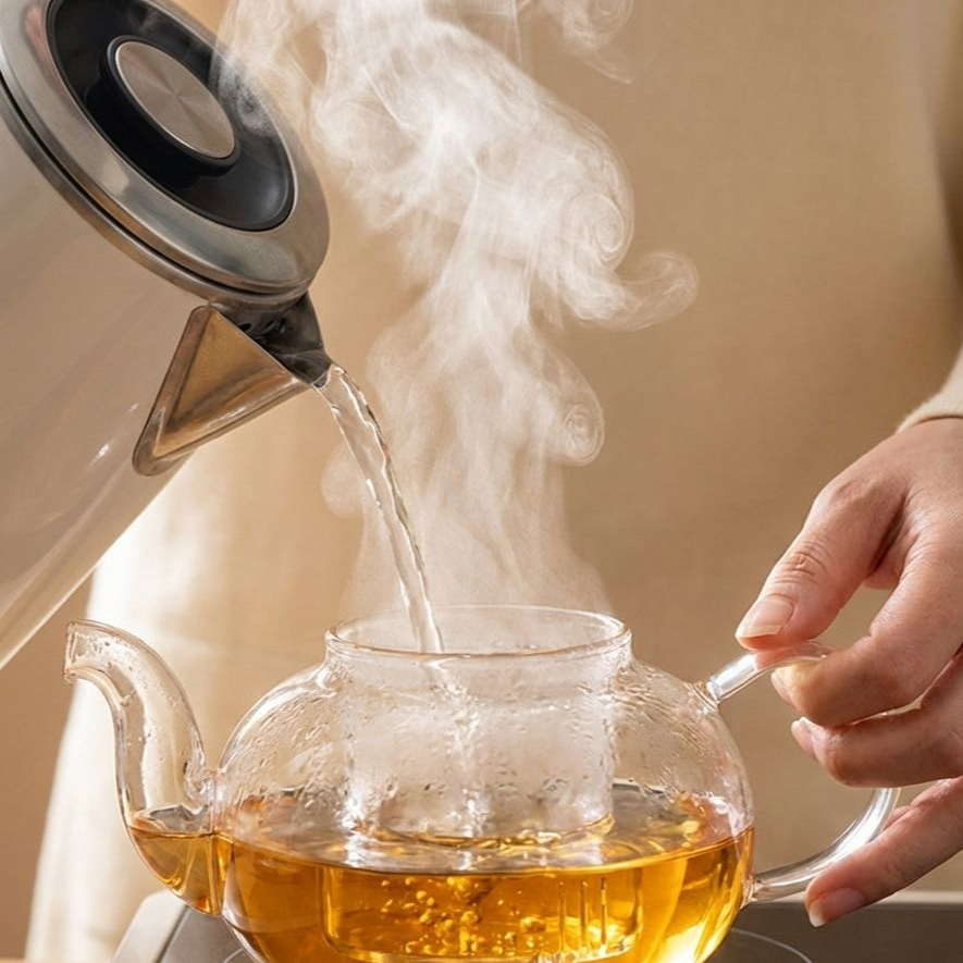 加厚高硼矽玻璃壺套裝