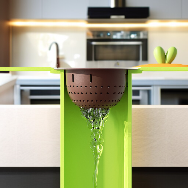 Anti-Clog Kitchen Sink Strainer Cover for Daily Cleaning