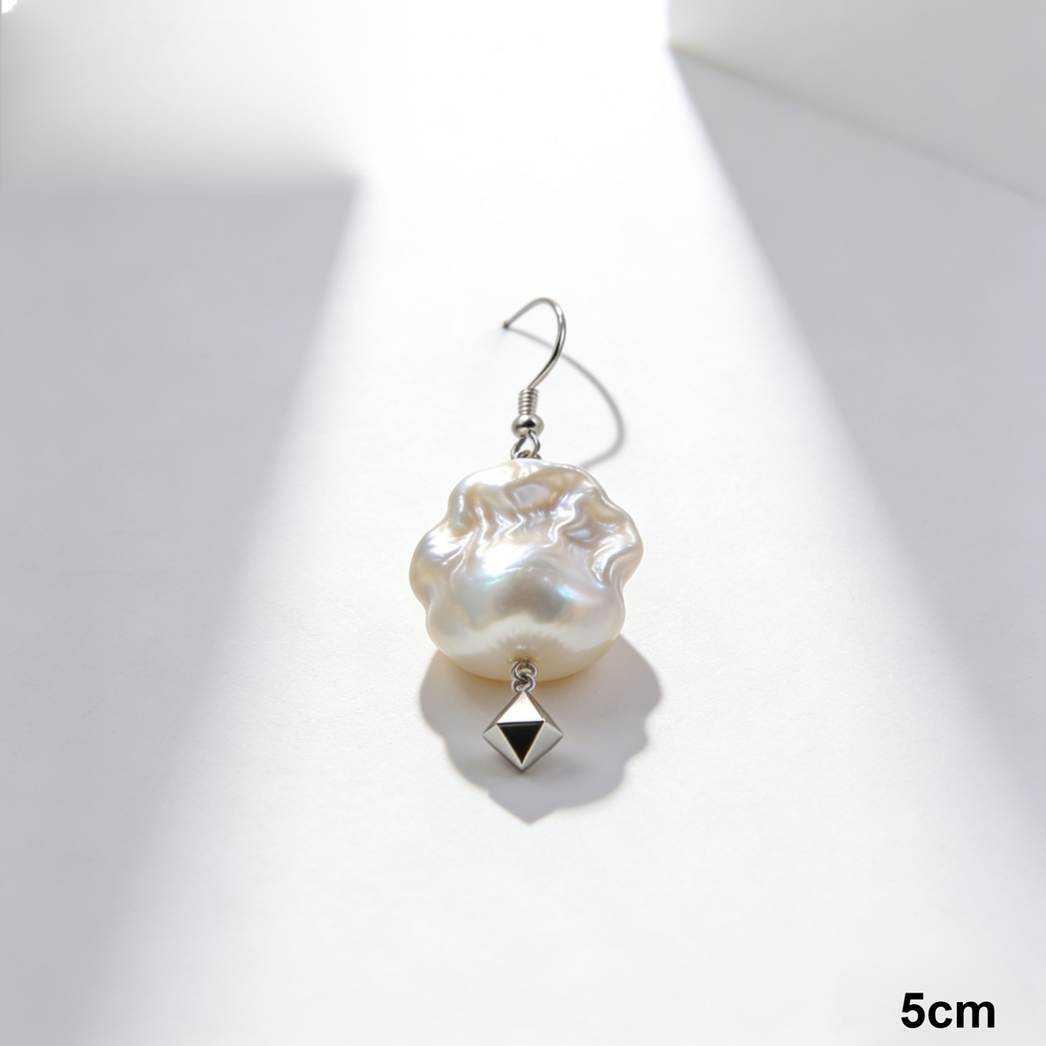 Elegant baroque pearl earrings for women
