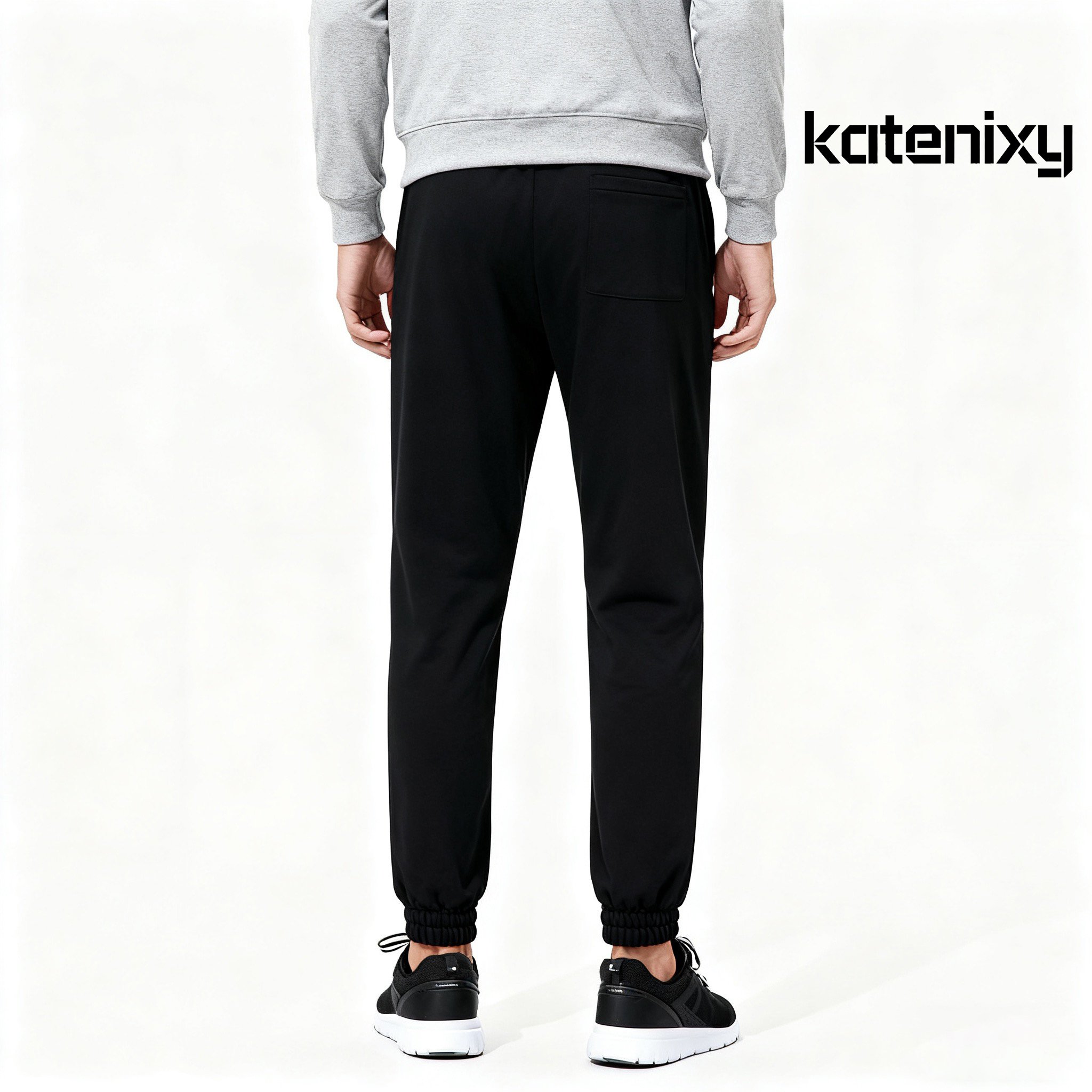 검은색 캐주얼 바지