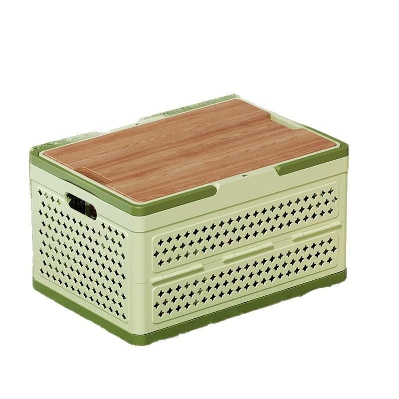 Multifunctional Outdoor Foldable Storage Basket Large Capacity Tote Picnic Box