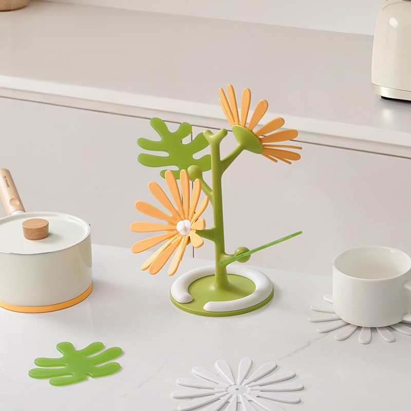 小さなデイジー耐熱テーブルマット