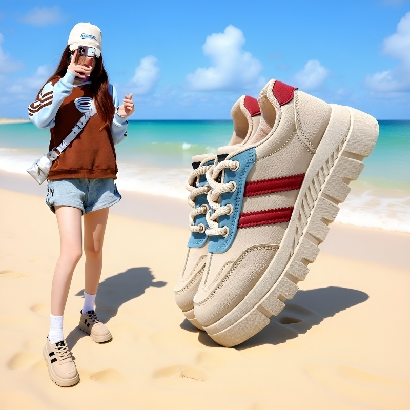 두꺼운 밑창 키높이 운동화 캐주얼화