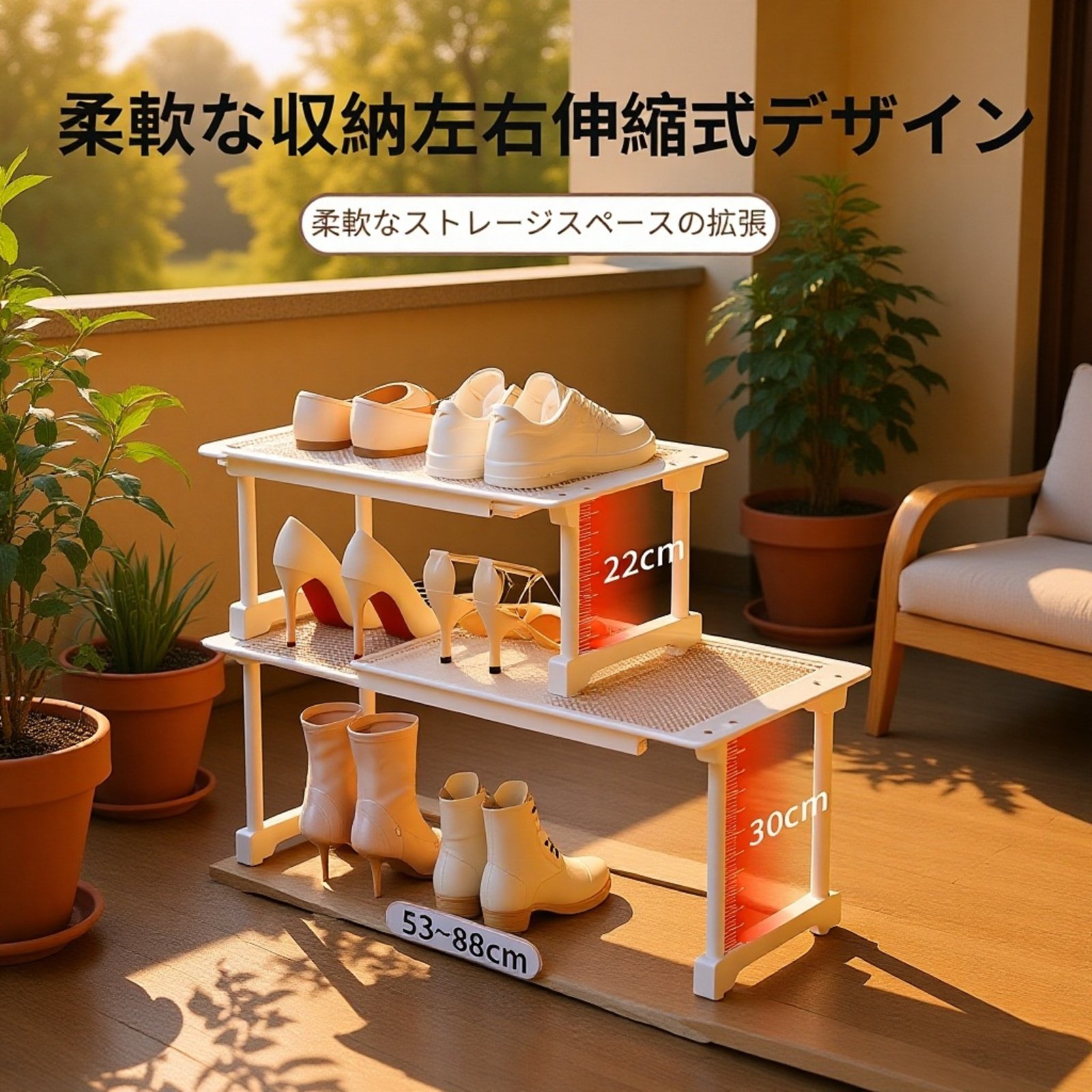 靴箱収納用仕切り板