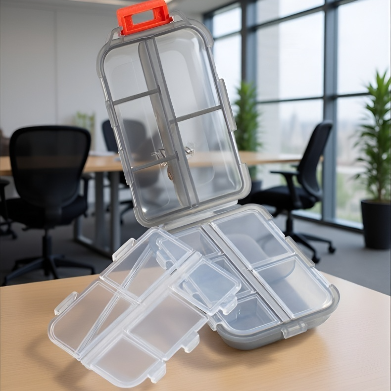 中身の見える透明ピルケース