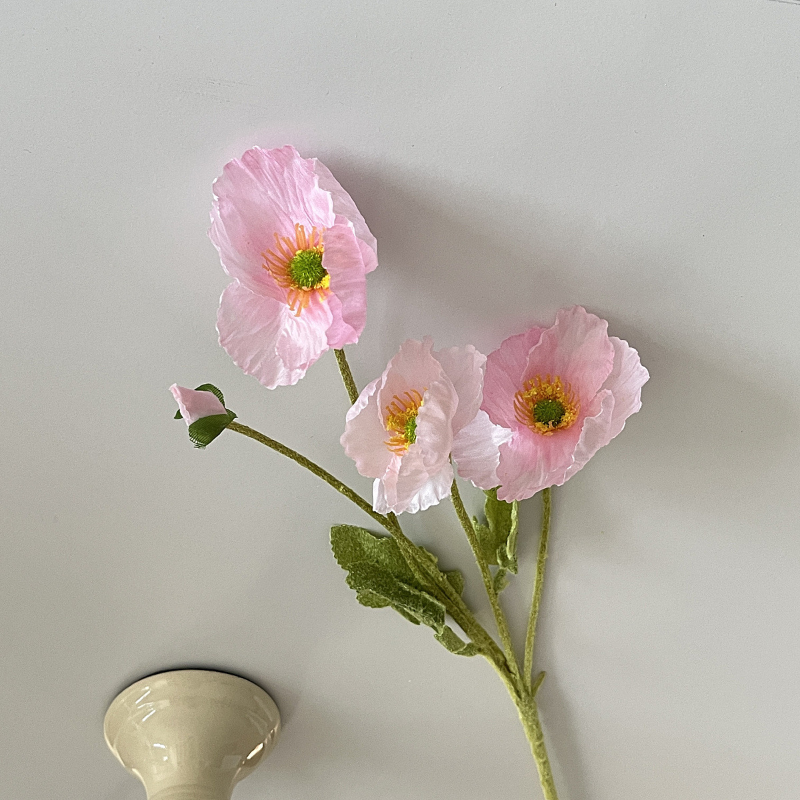 Artificial Poppy Plants