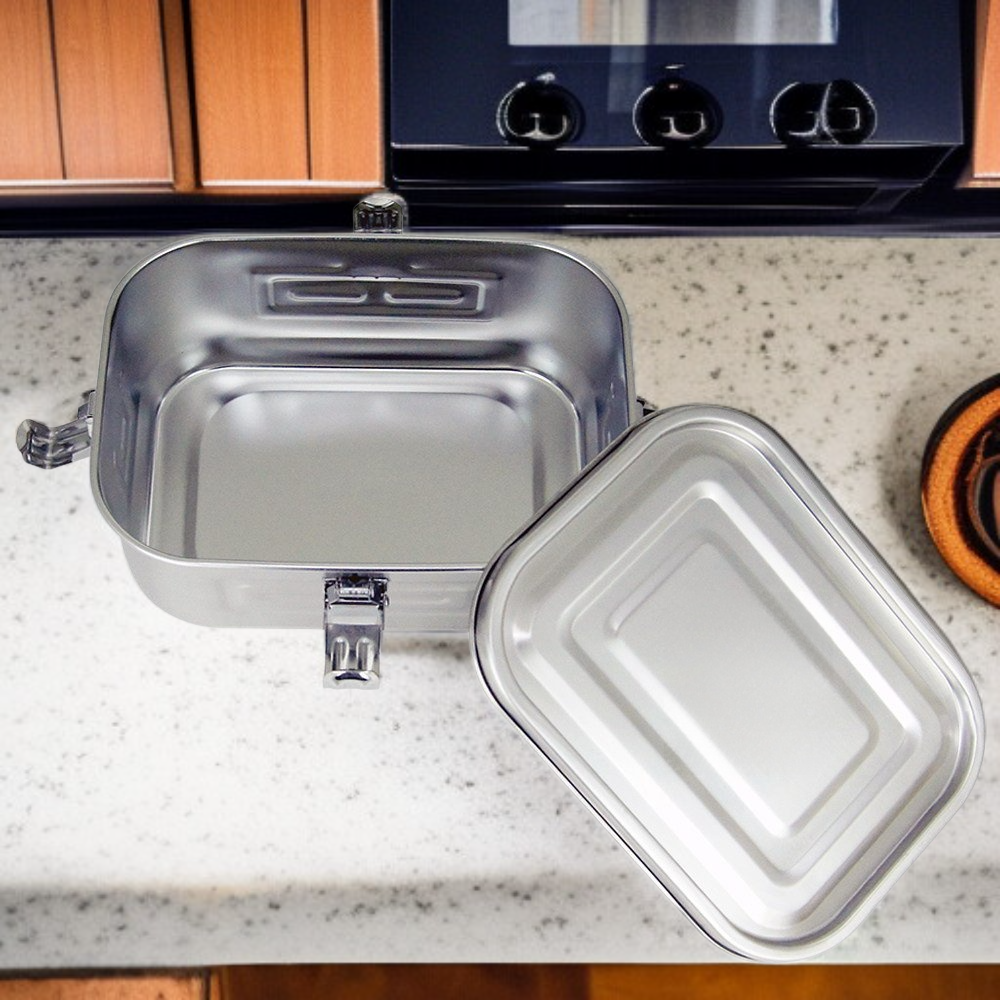 صندوق غداء للطلاب من الفولاذ المقاوم للصدأ