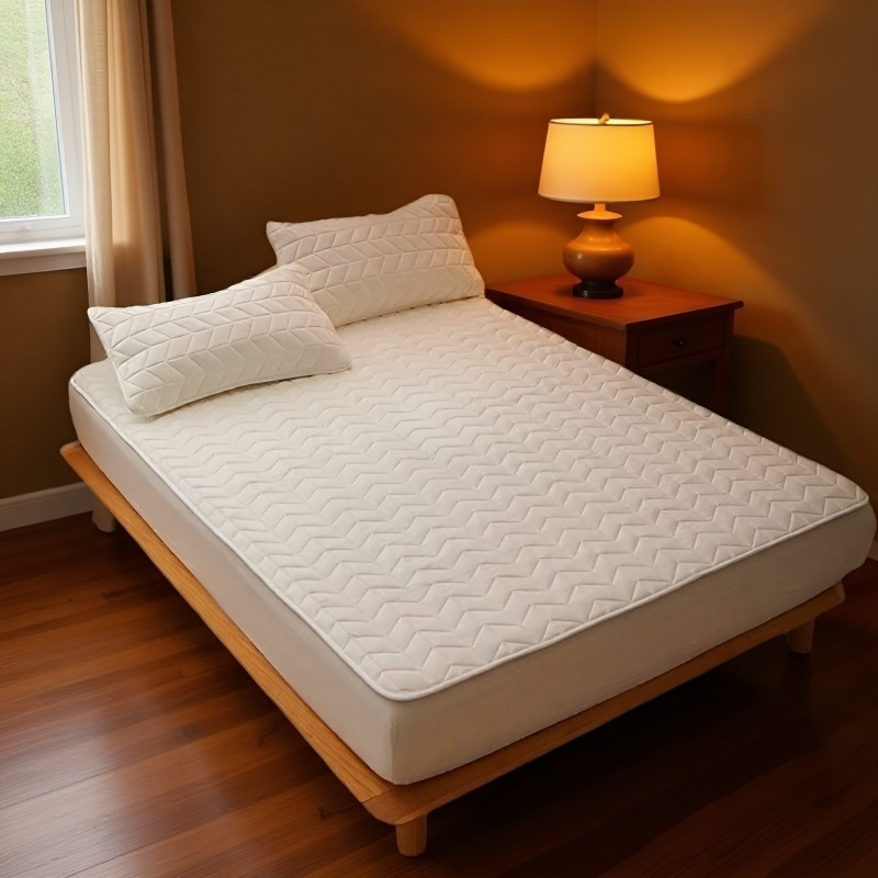 면 전체 매트리스 쿠션 가정용 침실 싱글 항균 요 미끄럼 방지 매트리스 순면 얇은 매트 접이식